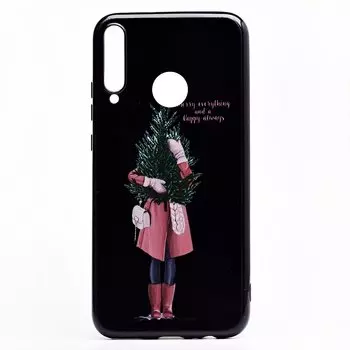 Чехол-накладка SC204 для смартфона Huawei Honor 9C/Huawei P40 Lite E, силикон, принт 002 (124079)