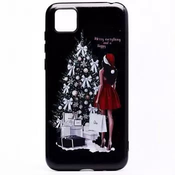 Чехол-накладка SC204 для смартфона Huawei Honor 9S/Huawei Y5p, силикон, принт 004 (124087)