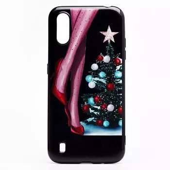 Чехол-накладка SC204 для смартфона Samsung SM-A015 Galaxy A01, силикон, рисунок 003 (124122)