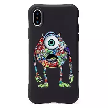 Чехол-накладка SC208 для смартфона Apple iPhone X/XS, рисунок (007) (124533)