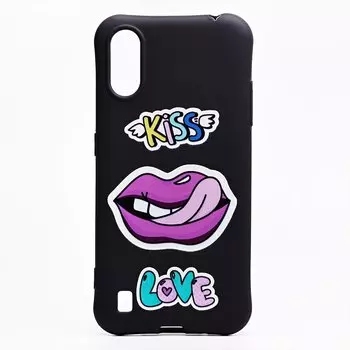 Чехол-накладка SC210 для смартфона Samsung SM-A015 Galaxy A01, силикон, рисунок 005 (124925)