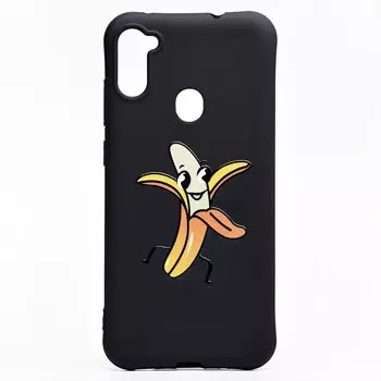 Чехол-накладка SC210 для смартфона Samsung SM-A115 Galaxy A11/SM-M115 Galaxy M11, силикон, рисунок 002 (124870)