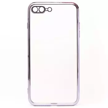 Чехол-накладка SC215 для смартфона Apple iPhone 7 Plus/iPhone 8 Plus, прозрачный/розовый (126484)