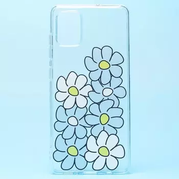 Чехол-накладка SC217 для смартфона Samsung SM-A715 Galaxy A71, силикон, принт 002 (128515)