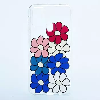 Чехол-накладка SC217 для смартфона Samsung SM-M315 Galaxy M31, силикон, принт 001 (127145)