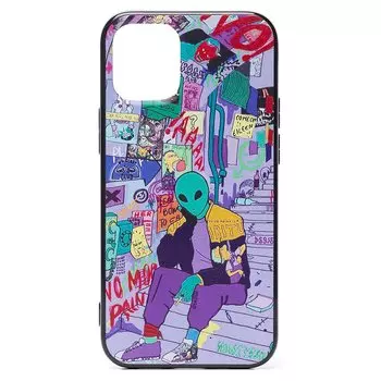 Чехол-накладка SC221 для смартфона Apple iPhone 12 mini, силикон, принт 005 (127659)