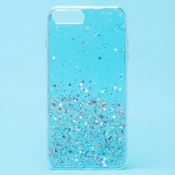 Чехол-накладка SC223 для смартфона Apple iPhone 7 Plus/8 Plus, силикон, light blue (127922)