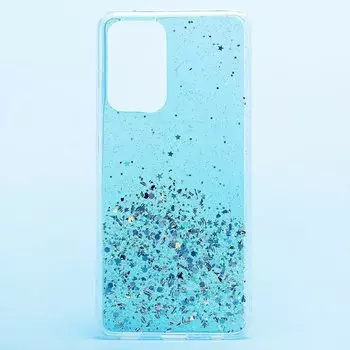 Чехол-накладка SC223 для смартфона Samsung SM-A525 Galaxy A52, light blue (127974)