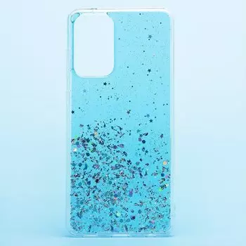 Чехол-накладка SC223 для смартфона Samsung SM-A725 Galaxy A72, light blue (127978)