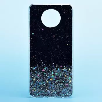 Чехол-накладка SC223 для смартфона Xiaomi Redmi Note 9T, черный (131169)