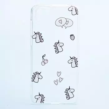 Чехол-накладка SC224 для смартфона Huawei Honor 9S/Huawei Y5p, силикон, рисунок (002) (128467)