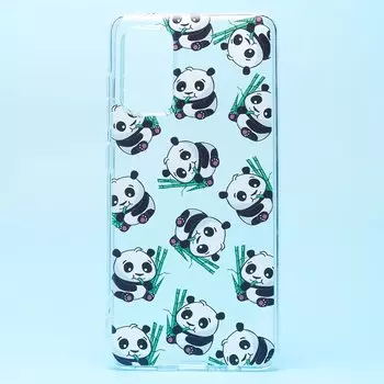 Чехол-накладка SC224 для смартфона Samsung SM-A525 Galaxy A52, силикон, принт 001 (128482)