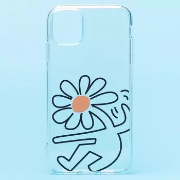 Чехол-накладка SC225 для смартфона Apple iPhone 11, силикон, принт 003 (129101)