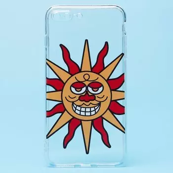 Чехол-накладка SC225 для смартфона Apple iPhone 7 Plus/8 Plus, силикон, принт 002 (129303)