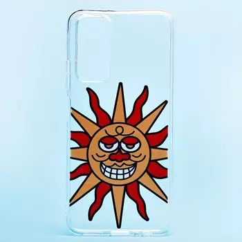 Чехол-накладка SC225 для смартфона Huawei Honor 10X Lite, силикон, принт 002 (129268)