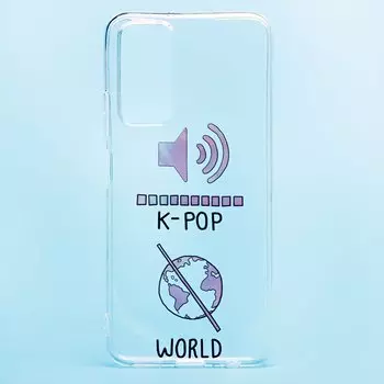 Чехол-накладка SC225 для смартфона Huawei Honor 10X Lite, силикон, принт 007 (129273)