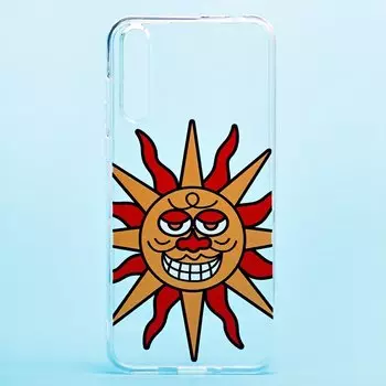 Чехол-накладка SC225 для смартфона Huawei Honor 30i/P Smart S/Y8p, силикон, принт 002 (129276)