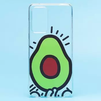 Чехол-накладка SC225 для смартфона Samsung SM-A725 Galaxy A72, силикон, принт 004 (129174)