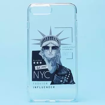 Чехол-накладка SC226 для смартфона Apple iPhone 7 Plus/8 Plus, принт 002 (129359)