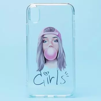 Чехол-накладка SC226 для смартфона Apple iPhone XR, принт 001 (129342)