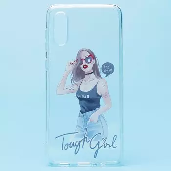 Чехол-накладка SC226 для смартфона Samsung SM-A022 Galaxy A02, силикон, принт 007 (129372)