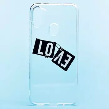 Чехол-накладка SC226 для смартфона Samsung SM-A115 Galaxy A11/SM-M115 Galaxy M11, силикон, принт 008 (129429)