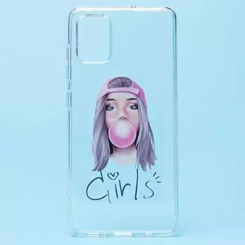 Чехол-накладка SC226 для смартфона Samsung SM-A515 Galaxy A51, силикон, принт 001 (129454)