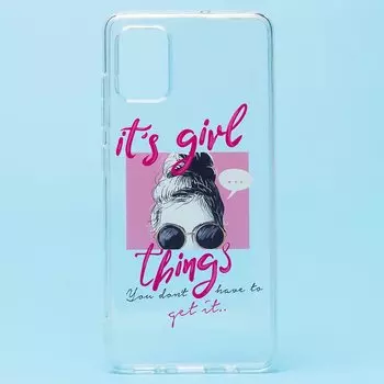 Чехол-накладка SC226 для смартфона Samsung SM-A515 Galaxy A51, силикон, принт 003 (129456)