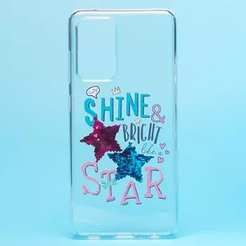 Чехол-накладка SC226 для смартфона Samsung SM-A525 Galaxy A52, силикон, принт 004 (129409)