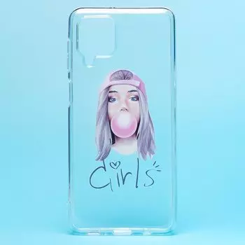 Чехол-накладка SC226 для смартфона Samsung SM-M625 Galaxy M62, силикон, принт 001 (129430)