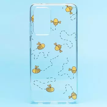 Чехол-накладка SC236 для смартфона Samsung SM-A725 Galaxy A72, силикон, принт 002 (130489)