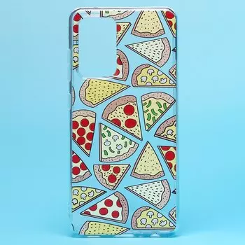 Чехол-накладка SC237 для смартфона Samsung SM-A525 Galaxy A52, силикон, принт 002 (130110)