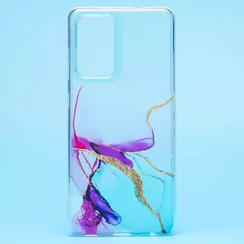 Чехол-накладка SC239 для смартфона Samsung SM-A725 Galaxy A72, силикон, принт 003 (130322)