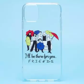 Чехол-накладка SC240 для смартфона Apple iPhone 11, силикон, принт 001 (130508)