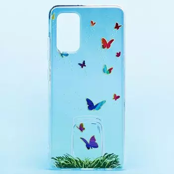 Чехол-накладка SC242 для смартфона Samsung SM-A325 Galaxy A32, принт 002 (131062)