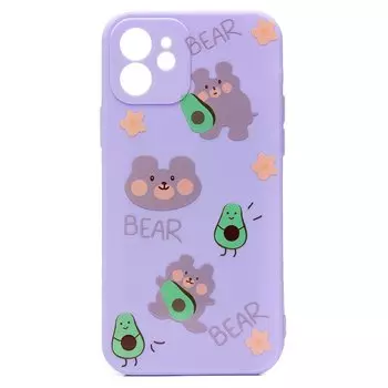 Чехол-накладка SC246 для смартфона Apple iPhone 12, принт 009 (132257)