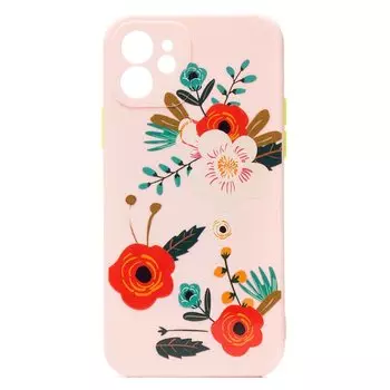 Чехол-накладка SC246 для смартфона Apple iPhone 12, силикон, принт 007 (132255)