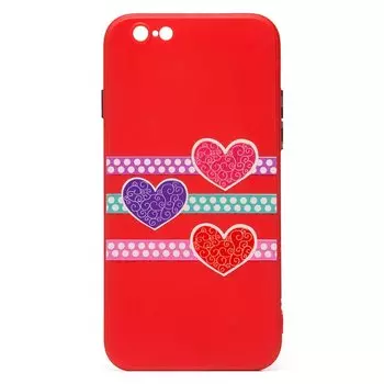 Чехол-накладка SC246 для смартфона Apple iPhone 6/iPhone 6S, принт 001 (132258)