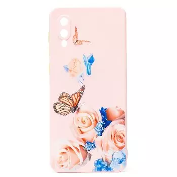 Чехол-накладка SC246 для смартфона Samsung SM-A022 Galaxy A02, силикон, принт 006 (132353)