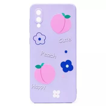 Чехол-накладка SC246 для смартфона Samsung SM-A022 Galaxy A02, силикон, принт 008 (132355)