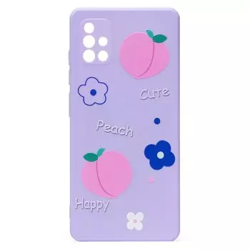 Чехол-накладка SC246 для смартфона Samsung SM-A515 Galaxy A51, силикон, принт 008 (132391)