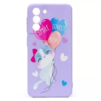 Чехол-накладка SC246 для смартфона Samsung SM-G996 Galaxy S21+, силикон, принт 005 (132424)