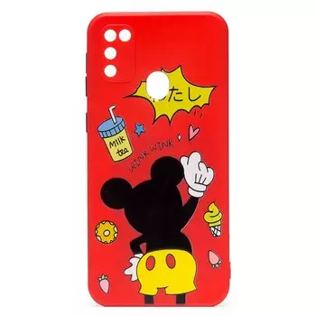 Чехол-накладка SC246 для смартфона Samsung SM-M215 Galaxy M21/SM-M307 Galaxy M30s, силикон, принт 004 (132450)