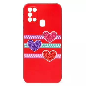 Чехол-накладка SC246 для смартфона Samsung SM-M315 Galaxy M31, силикон, принт 001 (132456)