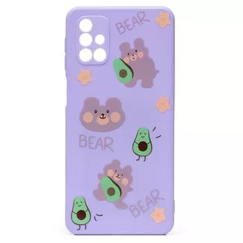 Чехол-накладка SC246 для смартфона Samsung SM-M317 Galaxy M31s, силикон, принт 009 (132473)