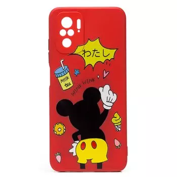 Чехол-накладка SC246 для смартфона Xiaomi Redmi Note 10, принт 004 (132522)