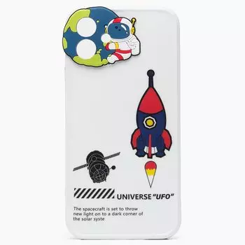 Чехол-накладка SC247 для смартфона Apple iPhone 12, принт 001 (132547)