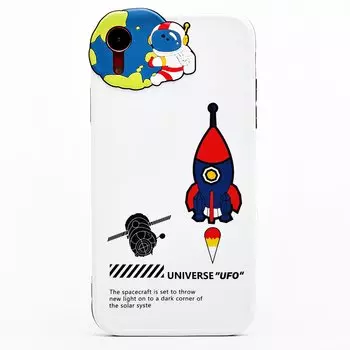 Чехол-накладка SC247 для смартфона Apple iPhone XR, силикон, принт 001 (132553)