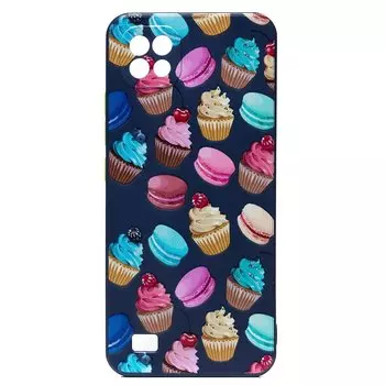 Чехол-накладка SC256 для смартфона Realme C11 2021, разноцветный (203641)