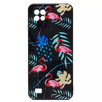 Чехол-накладка SC256 для смартфона Realme C20, разноцветный (203648)